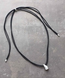 INDIVI | 【長さ調整自由】2連コード ドロップトップネックレス(ネックレス)