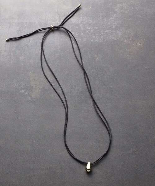 INDIVI（インディヴィ）の「【長さ調整自由】2連コード ドロップトップネックレス（ネックレス・レディース・シルバー/ゴールド・00）」の2枚目の写真