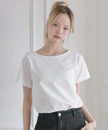 MSGirl（エムエスジーガール）の「骨格3タイプ別半袖コットンTシャツ　ストレート/ウェーブ/ナチュラル（Tシャツ/カットソー）」