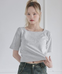 MSGirl（エムエスジーガール）の「骨格3タイプ別半袖コットンTシャツ　ストレート/ウェーブ/ナチュラル（Tシャツ/カットソー）」