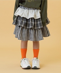 and D. petit main | ペプラムフリルインパン付きスカート(スカート)