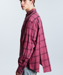 EYEUNDERSTAND（アイアンダスタンド）の「ピグバイオ クロウシャツ（ピンク）（シャツ/ブラウス）」