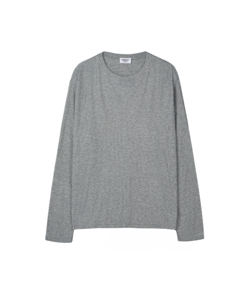 MELLOTORY(メロートリー)の「シースルーリップTシャツ (3色)(Tシャツ/カットソー・レディース・グレー/ホワイト/ライトピンク・FREE)」の10枚目の写真