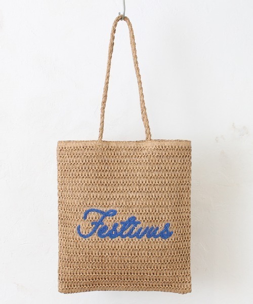 Per sist ence(パーシエンス)の「雑材サガラ刺繍フラットトート(トートバッグ・レディース・グレー/ベージュ/グレイッシュベージュ/ライトベージュ・ONE SIZE)」の5枚目の写真