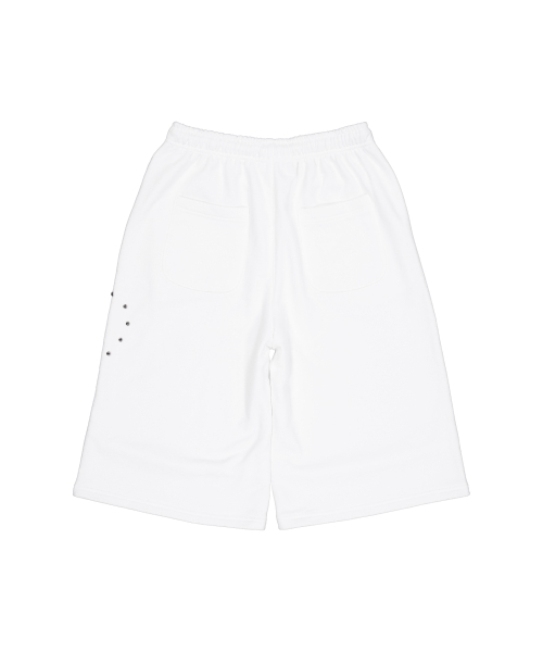 SETUP-EXE(セットアップイーエックスイー)の「HEART STUD LOGO BERMUDA PANTS / WHITE(その他パンツ・レディース・その他・OS)」の8枚目の写真