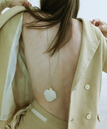 ADAM ET ROPE' | 【EMOELLE】Stone like shell necklace(ネックレス)