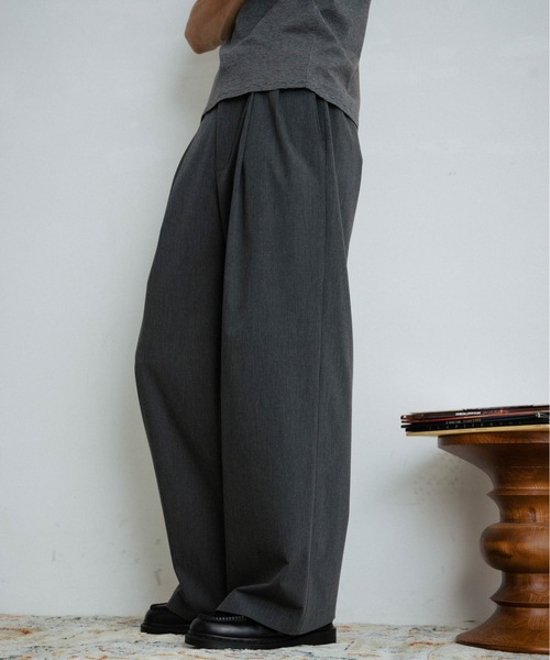 THE BOLDMAN(ザ ボールドマン)の「Heelcut Light Slacks / ヒールカットライトスラックス(スラックス・メンズ・ブラウン/グレー/ブラック・MEDIUM/LARGE)」の2枚目の写真