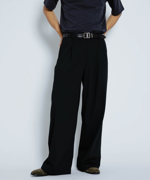 THE BOLDMAN(ザ ボールドマン)の「Heelcut Light Slacks / ヒールカットライトスラックス(スラックス・メンズ・ブラウン/グレー/ブラック・MEDIUM/LARGE)」の1枚目の写真
