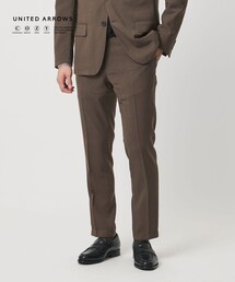 UNITED ARROWS | ウールルック ノープリーツ テーパード パンツ UA COZY ウォッシャブル ヨコストレッチ(スラックス)