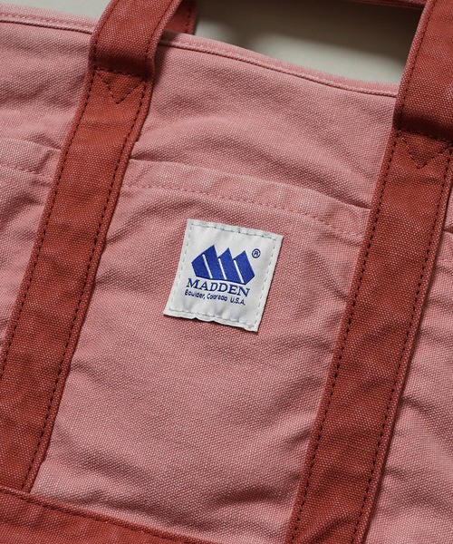 MADDEN(メデン)の「【MADDEN】12oz キャンバス ミニトート MDPM-03(トートバッグ・メンズ・サックスブルー/ブラック×グレー/キナリ/ピンク・ONE SIZE)」の10枚目の写真