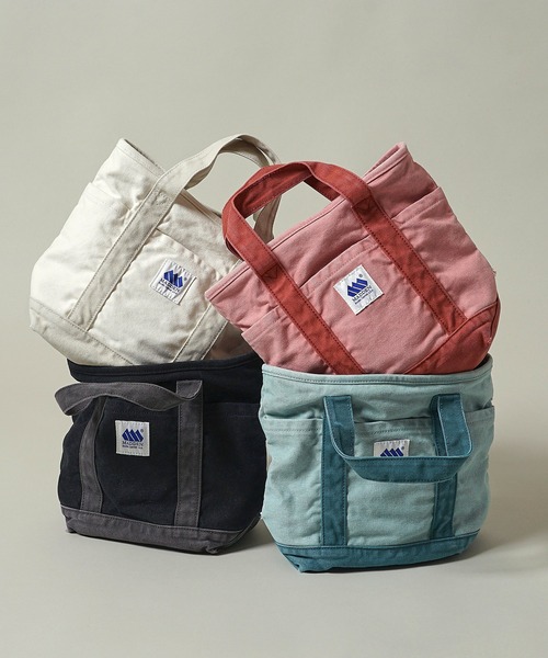 MADDEN(メデン)の「【MADDEN】12oz キャンバス ミニトート MDPM-03(トートバッグ・メンズ・サックスブルー/ブラック×グレー/キナリ/ピンク・ONE SIZE)」の20枚目の写真