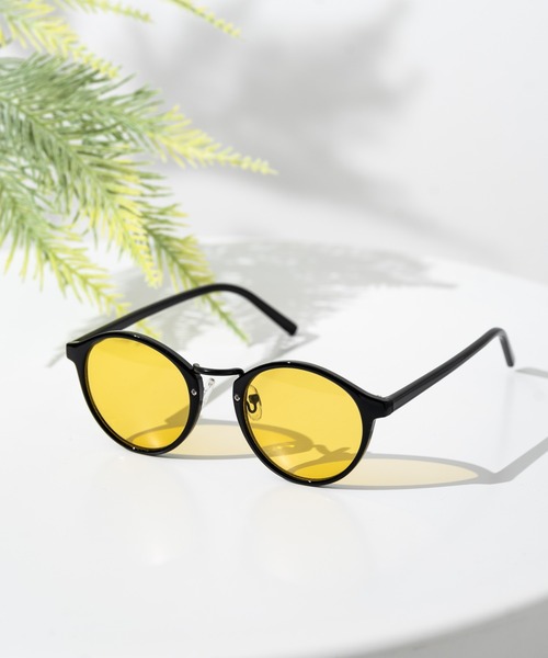 Rocky Monroe(ロッキーモンロー)の「細フレーム ボストンカラーレンズサングラス/伊達メガネ(サングラス・メンズ・B/F/E/D/C/N/M/L/K/Q/O/J/H/A/P/I/G・FREE)」の13枚目の写真