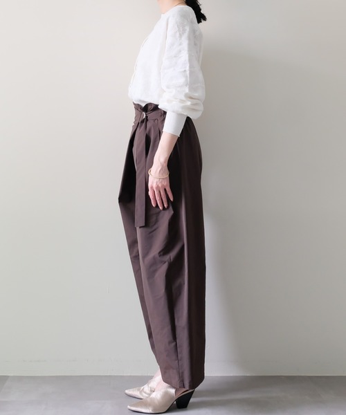 DOLLUPOOPS(ドールアップウップス)の「Flower Jacquard Knit Top(フラワージャガードニットトップス)(カーディガン/ボレロ・レディース・オフホワイト・FREE)」の12枚目の写真