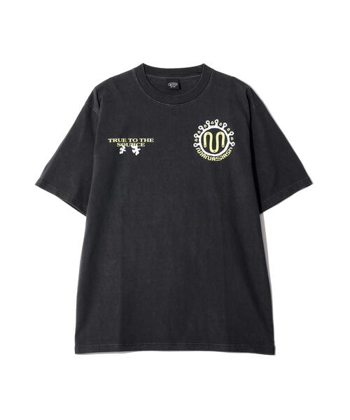 MANASTASH(マナスタッシュ)の「MANASTASH/マナスタッシュ/PUMICE TEE SYMBOL(Tシャツ/カットソー・メンズ・ブラック/ライトグリーン/ホワイト・S/L/M/XL)」の4枚目の写真