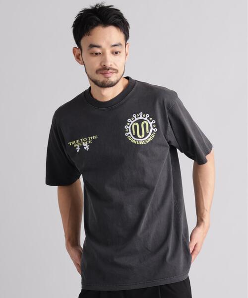 MANASTASH(マナスタッシュ)の「MANASTASH/マナスタッシュ/PUMICE TEE SYMBOL(Tシャツ/カットソー・メンズ・ブラック/ライトグリーン/ホワイト・S/L/M/XL)」の6枚目の写真
