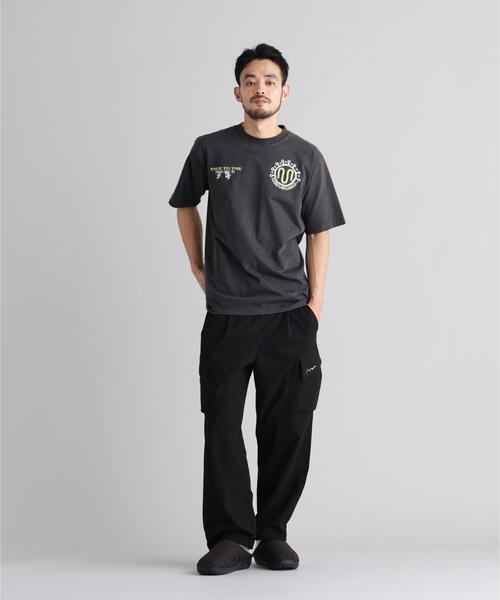 MANASTASH(マナスタッシュ)の「MANASTASH/マナスタッシュ/PUMICE TEE SYMBOL(Tシャツ/カットソー・メンズ・ブラック/ライトグリーン/ホワイト・S/L/M/XL)」の8枚目の写真