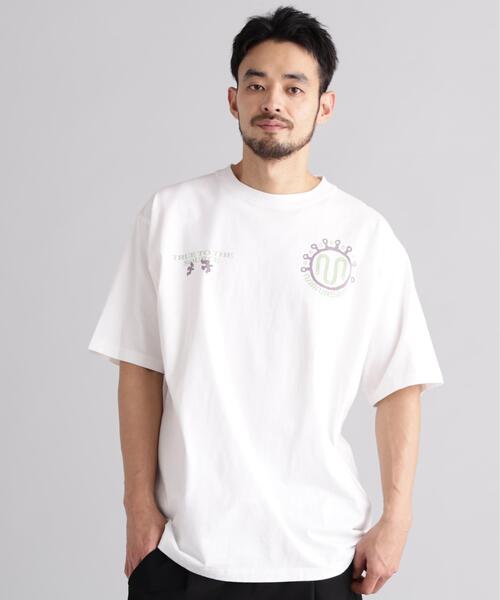 MANASTASH(マナスタッシュ)の「MANASTASH/マナスタッシュ/PUMICE TEE SYMBOL(Tシャツ/カットソー・メンズ・ブラック/ライトグリーン/ホワイト・S/L/M/XL)」の11枚目の写真