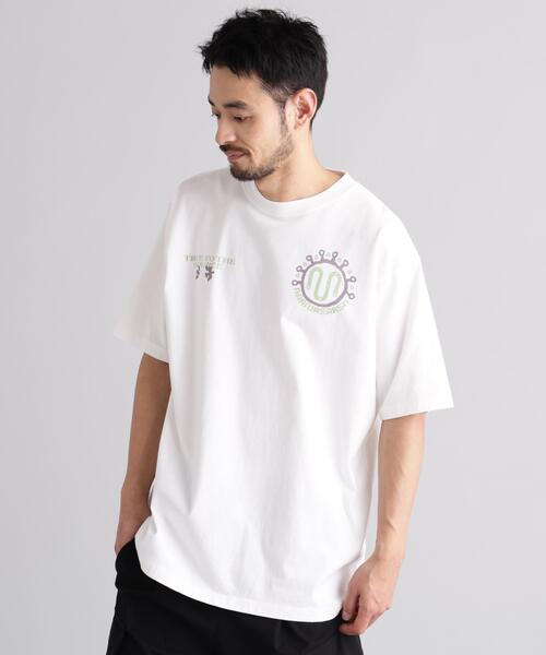 MANASTASH(マナスタッシュ)の「MANASTASH/マナスタッシュ/PUMICE TEE SYMBOL(Tシャツ/カットソー・メンズ・ブラック/ライトグリーン/ホワイト・S/L/M/XL)」の12枚目の写真