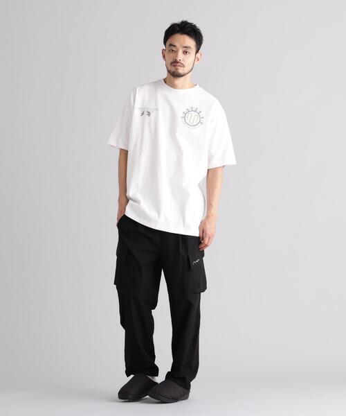 MANASTASH(マナスタッシュ)の「MANASTASH/マナスタッシュ/PUMICE TEE SYMBOL(Tシャツ/カットソー・メンズ・ブラック/ライトグリーン/ホワイト・S/L/M/XL)」の14枚目の写真