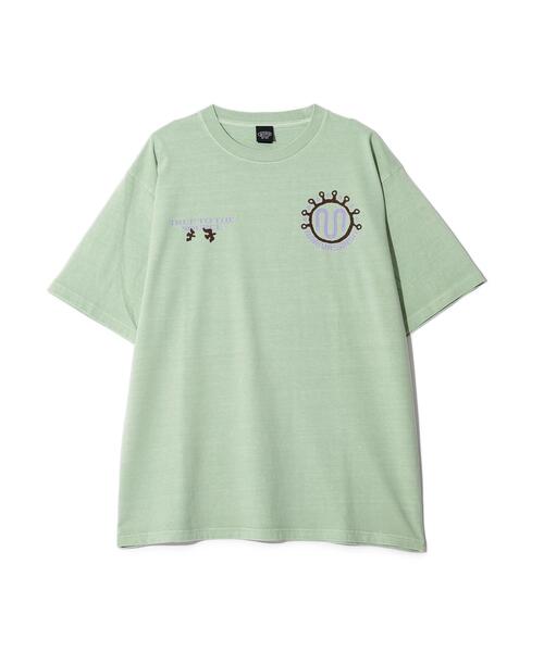 MANASTASH(マナスタッシュ)の「MANASTASH/マナスタッシュ/PUMICE TEE SYMBOL(Tシャツ/カットソー・メンズ・ブラック/ライトグリーン/ホワイト・S/L/M/XL)」の15枚目の写真