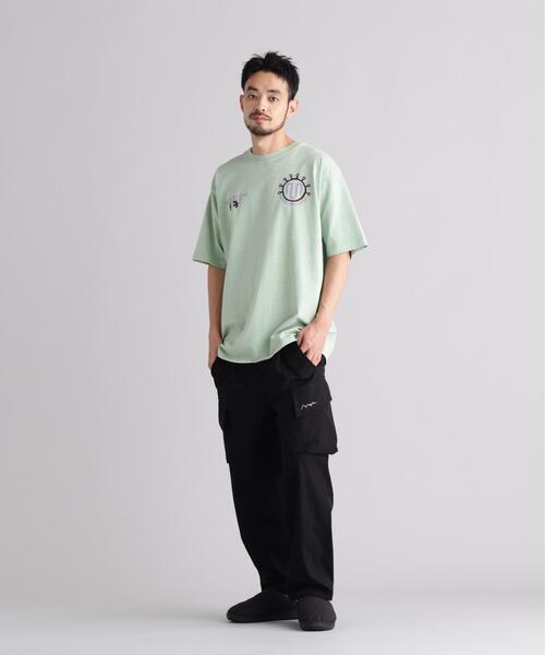 MANASTASH(マナスタッシュ)の「MANASTASH/マナスタッシュ/PUMICE TEE SYMBOL(Tシャツ/カットソー・メンズ・ブラック/ライトグリーン/ホワイト・S/L/M/XL)」の19枚目の写真