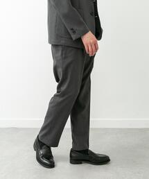 URBAN RESEARCH DOORS | LIFE STYLE TAILOR　リネンライクコンフォータブル1タックパンツ(スーツパンツ)