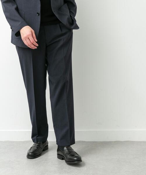 URBAN RESEARCH DOORS(アーバンリサーチドアーズ)の「LIFE STYLE TAILOR リネンライクコンフォータブル1タックパンツ(スーツパンツ・メンズ・グレー/ブラウン系その他/ブルー系その他・MEDIUM/X-LARGE/SMALL/LARGE)」の5枚目の写真