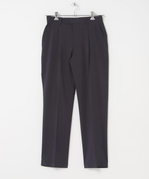 URBAN RESEARCH DOORS(アーバンリサーチドアーズ)の「LIFE STYLE TAILOR リネンライクコンフォータブル1タックパンツ(スーツパンツ・メンズ・グレー/ブラウン系その他/ブルー系その他・MEDIUM/X-LARGE/SMALL/LARGE)」の10枚目の写真