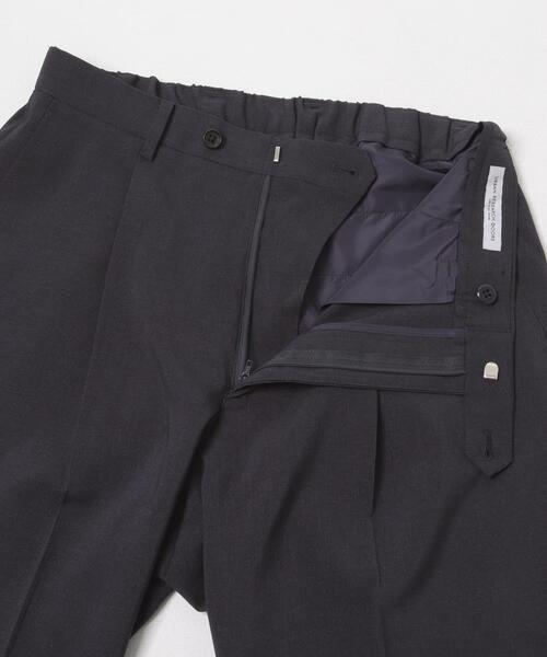 URBAN RESEARCH DOORS(アーバンリサーチドアーズ)の「LIFE STYLE TAILOR リネンライクコンフォータブル1タックパンツ(スーツパンツ・メンズ・グレー/ブラウン系その他/ブルー系その他・MEDIUM/X-LARGE/SMALL/LARGE)」の11枚目の写真