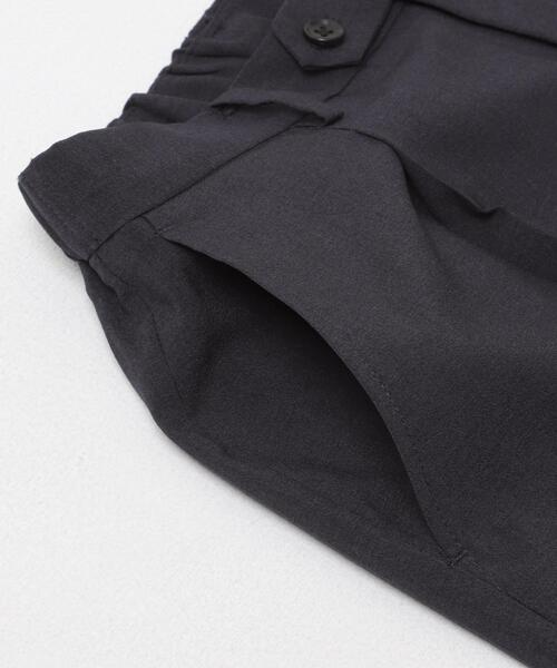 URBAN RESEARCH DOORS(アーバンリサーチドアーズ)の「LIFE STYLE TAILOR リネンライクコンフォータブル1タックパンツ(スーツパンツ・メンズ・グレー/ブラウン系その他/ブルー系その他・MEDIUM/X-LARGE/SMALL/LARGE)」の12枚目の写真