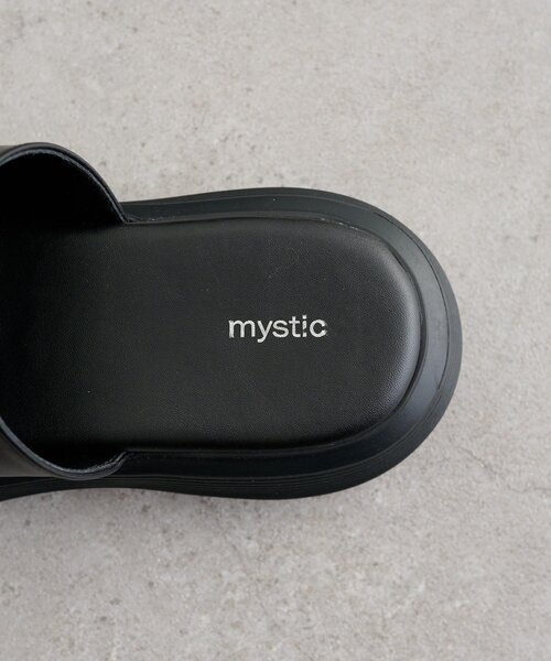 mystic（ミスティック）の「ボリュームソールモチーフサンダル（サンダル・レディース・ブラック・36/37/38）」の5枚目の写真