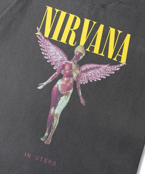GOOD ROCK SPEED(グッドロックスピード)の「GOOD ROCK SPEED-NIRVANA TEE(Tシャツ/カットソー・メンズ・ブラック系2/ブラック/ホワイト系2/ブラック系3/ホワイト・L/M)」の14枚目の写真