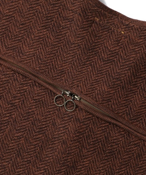 UNION（UNION TOKYO）（ユニオン）の「UNION TOKYO ANDREWS CARDIGAN ユニオントーキョー カーディガン（カーディガン/ボレロ・メンズ・ライトブルー/ダークブラウン・L/XL/S/M）」の6枚目の写真
