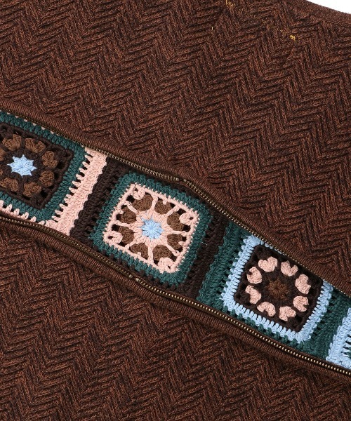 UNION（UNION TOKYO）（ユニオン）の「UNION TOKYO ANDREWS CARDIGAN ユニオントーキョー カーディガン（カーディガン/ボレロ・メンズ・ライトブルー/ダークブラウン・L/XL/S/M）」の7枚目の写真