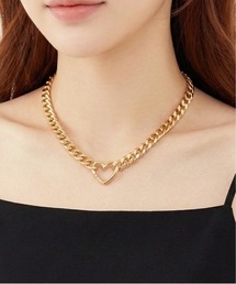 HIKA（ヒカ）の「【HIKA】ハートチェーンチョーカー（チョーカー）」