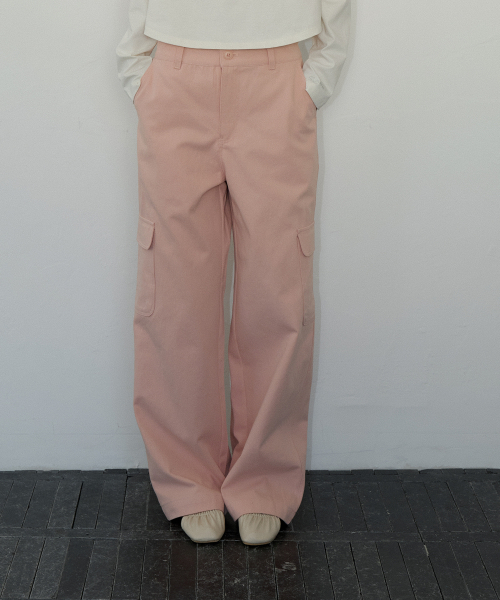 AARAN(アラン)の「カーゴポケットパンツ_ピンク(その他パンツ・レディース・その他・SMALL/MEDIUM)」の3枚目の写真