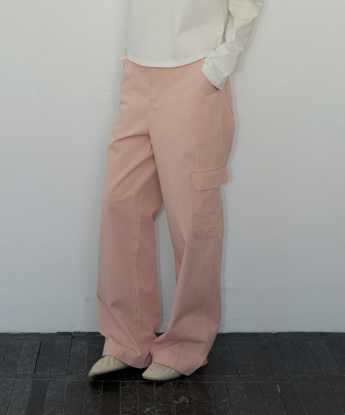 AARAN(アラン)の「カーゴポケットパンツ_ピンク(その他パンツ・レディース・その他・SMALL/MEDIUM)」の4枚目の写真