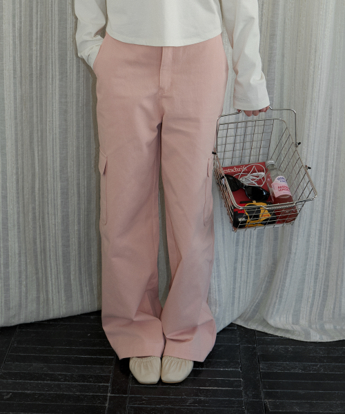 AARAN(アラン)の「カーゴポケットパンツ_ピンク(その他パンツ・レディース・その他・SMALL/MEDIUM)」の6枚目の写真