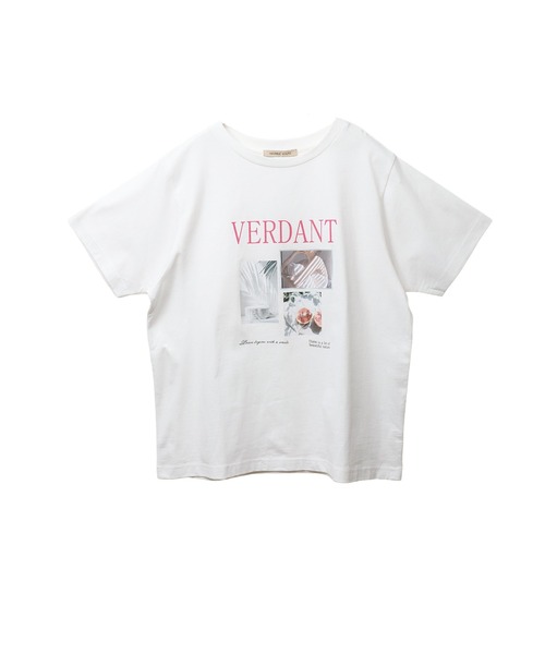 libelle more（リベル モア）の「USAコットンフォトロゴプリントTシャツ【接触冷感】（Tシャツ/カットソー・レディース・ブラック/オフホワイト/サックスブルー/グレイッシュベージュ・M/L）」の14枚目の写真