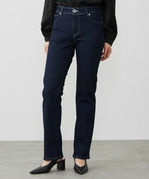 EDWIN LADIES ジャージーズ プレミアム ストレート デニムパンツ ジーンズ ストレッチ シルク混