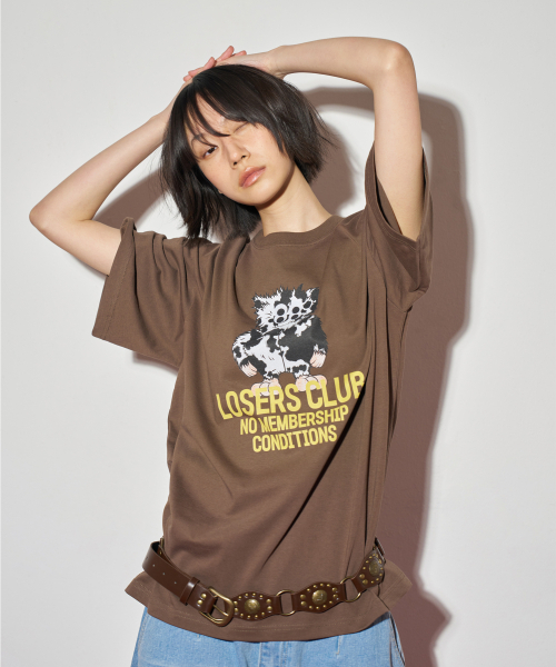 LOSERS CLUB(ルーザーズクラブ)の「イエティグラフィック半袖Tシャツブラウン(Tシャツ/カットソー・レディース・その他・MEDIUM/LARGE)」の3枚目の写真
