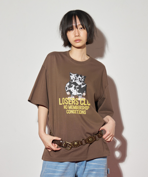 LOSERS CLUB(ルーザーズクラブ)の「イエティグラフィック半袖Tシャツブラウン(Tシャツ/カットソー・レディース・その他・MEDIUM/LARGE)」の6枚目の写真