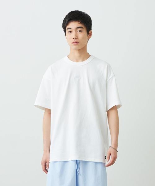 NIKE(ナイキ)の「ナイキ スポーツウェア プレミアム エッセンシャルズ メンズ Tシャツ / Nike Sportswear Premium Essentials Men's T-Shirt IH1122-100 White(Tシャツ/カットソー・メンズ・ホワイト・XL/S/M/L/2XL)」の1枚目の写真