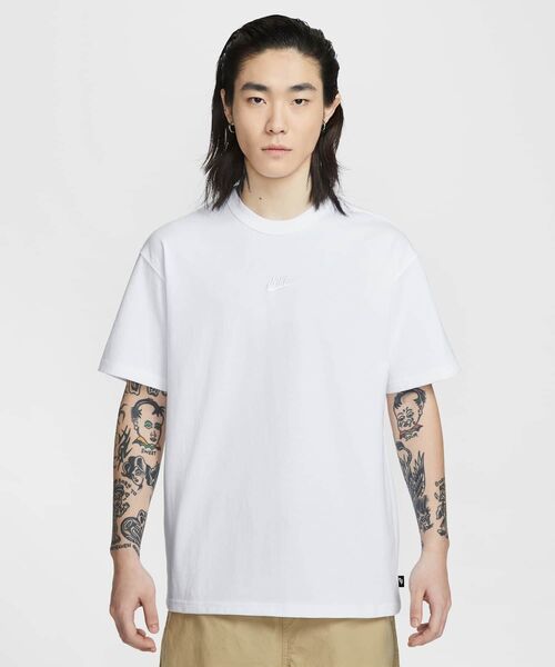 NIKE(ナイキ)の「ナイキ スポーツウェア プレミアム エッセンシャルズ メンズ Tシャツ / Nike Sportswear Premium Essentials Men's T-Shirt IH1122-100 White(Tシャツ/カットソー・メンズ・ホワイト・XL/S/M/L/2XL)」の14枚目の写真
