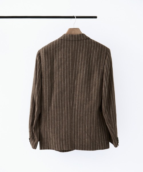 TODAYFUL/トゥデイフル]Boyfriend Stripe Linen Jacket/ボーイフレンド