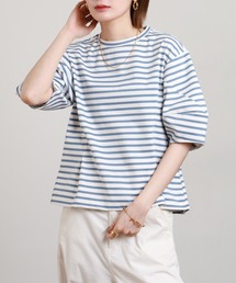 ESPEYRAC バルーンスリーブT 半端袖