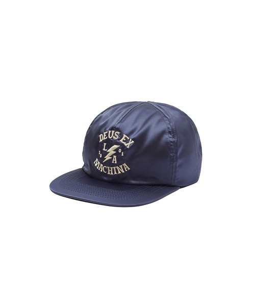 DEUS EX MACHINA(デウスエクスマキナ)の「(DEUS EX MACHINA)SUKA SATIN BALL CAP(キャップ・レディース・ネイビー・ONE SIZE)」の2枚目の写真