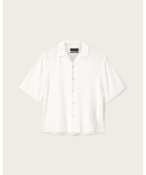 ALLSAINTS(オールセインツ)の「PURLEY OVERSIZED SHORT SLEEVE SHIRT | PURLEY オーバーサイズ 半袖 シャツ(シャツ/ブラウス・メンズ・ホワイト系その他・M/L/S/XS)」の6枚目の写真