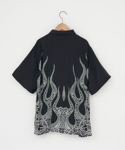 CIAOPANIC(チャオパニック)の「【別注】【TOWNCRAFT/タウンクラフト】60S BOWLING SHIRT(シャツ/ブラウス・レディース・イエロー/ホワイト/グレー/ブラック・FREE)」の8枚目の写真