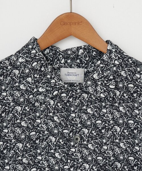 CIAOPANIC(チャオパニック)の「【別注】【TOWNCRAFT/タウンクラフト】60S BOWLING SHIRT(シャツ/ブラウス・レディース・イエロー/ホワイト/グレー/ブラック・FREE)」の11枚目の写真